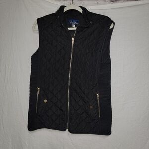 🧡BLUE Rain Quilted Zippered Vest